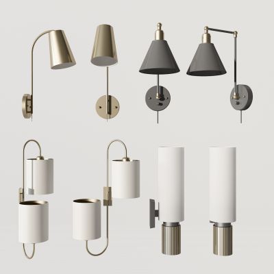 现代壁灯组合