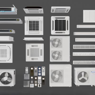 现代空调空调外机风口可视对讲