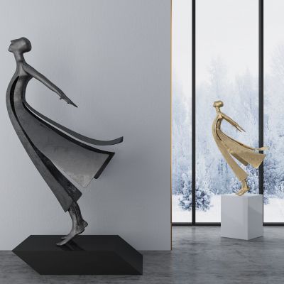 现代抽象人物雕塑