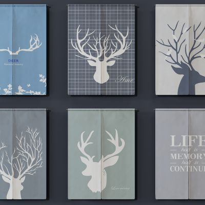 现代窗帘帘头组合