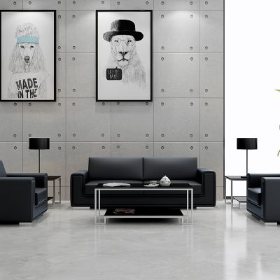 现代办公沙发单人沙发