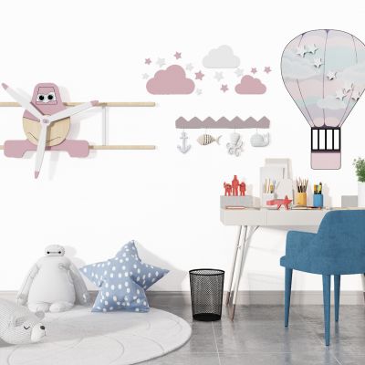 北欧儿童房书写台书桌椅