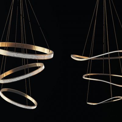 现代环形多层吊灯