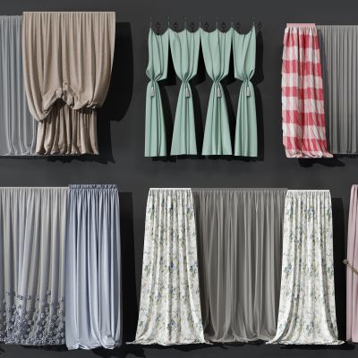 欧式窗帘组合