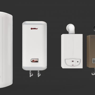 现代电热水器燃气热水器