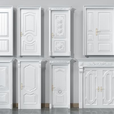 欧式法式木门入户门子母门门把手