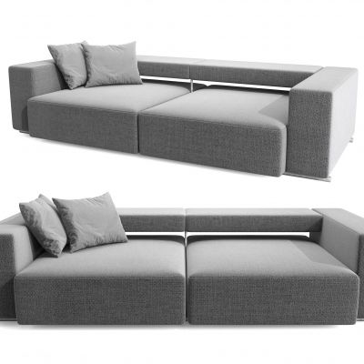 现代布艺办公沙发皮革沙发