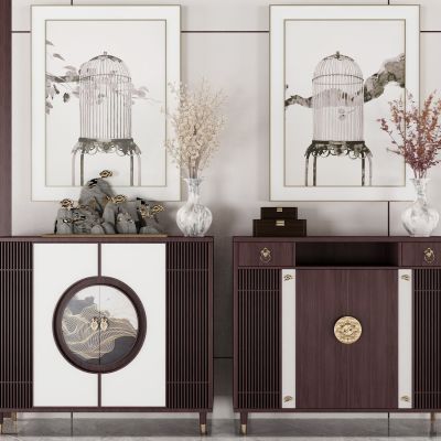 新中式边柜