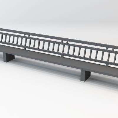 中式古建筑凉亭座椅