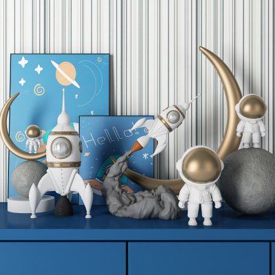 现代儿童房玩具摆件