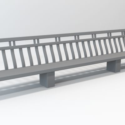 中式古建筑凉亭座椅