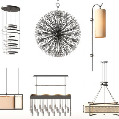 现代球形吊灯