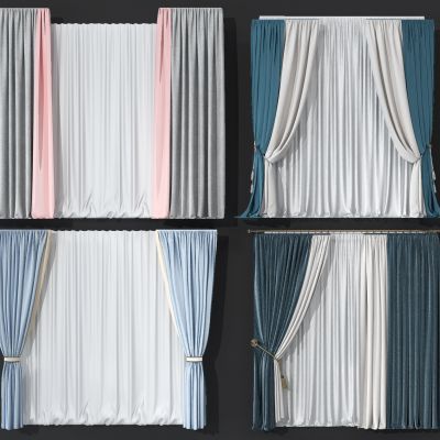 现代窗帘