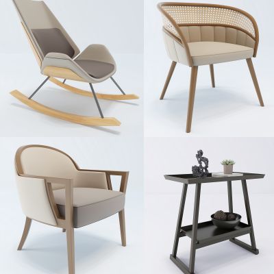 北欧休闲椅