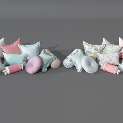 现代儿童房抱枕