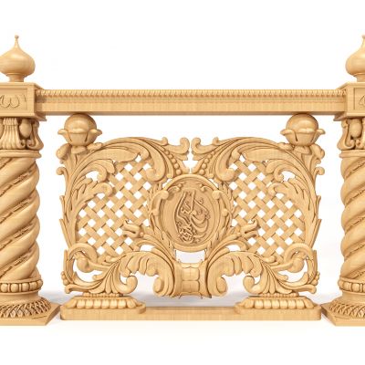 现代伊斯兰栏杆护栏