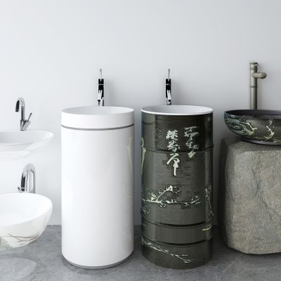 现代卫浴用品洗手盆