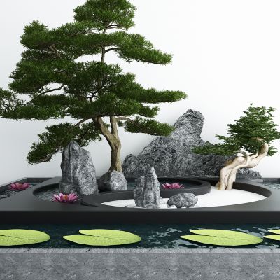 现代景观禅意小品