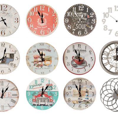 工业风挂钟石英钟挂钟