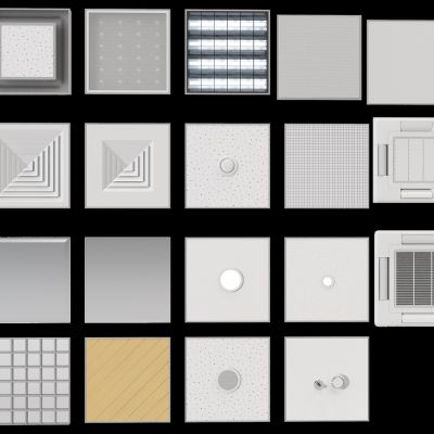 现代通风口铝扣板