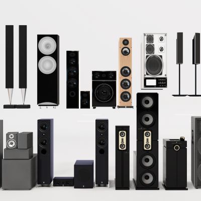 现代音响立柱音响