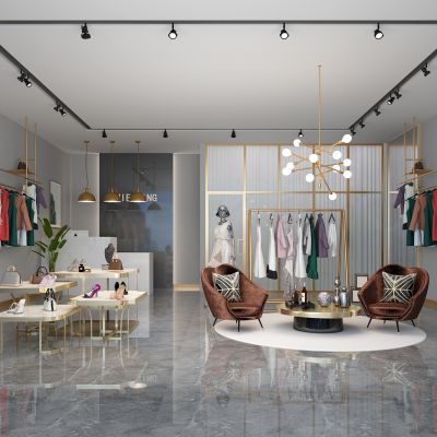 现代女装服装专卖店