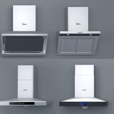 现代吸油烟机灶具组合