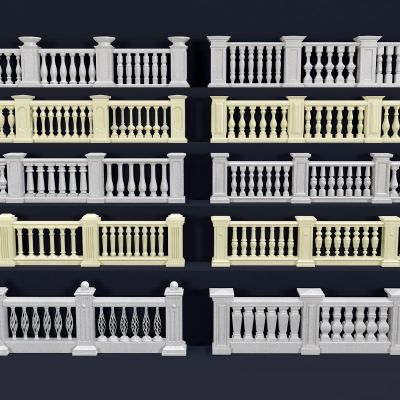 欧式铁艺雕花栏杆护栏