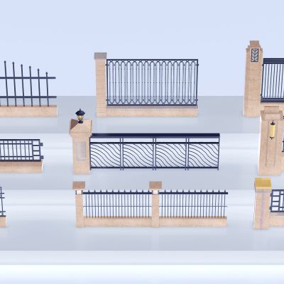 欧式铁艺栏杆护栏围栏