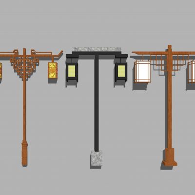 中式庭院灯 景观灯 路灯 户外灯