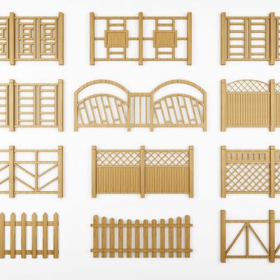 新中式农村牧场护栏