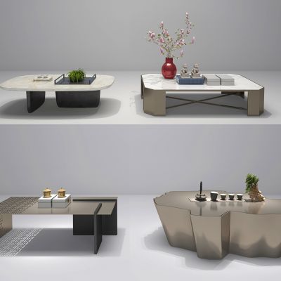 新中式铁艺茶几