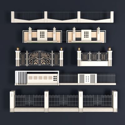 欧式铁艺雕花栏杆护栏