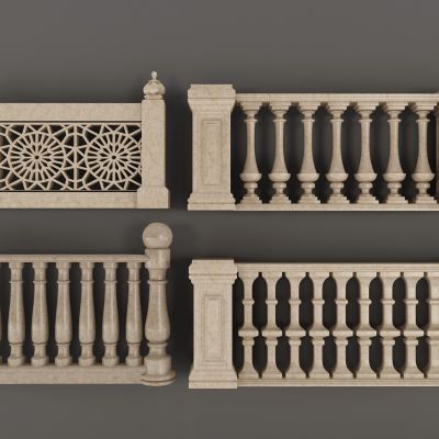 欧式雕花宝瓶栏杆