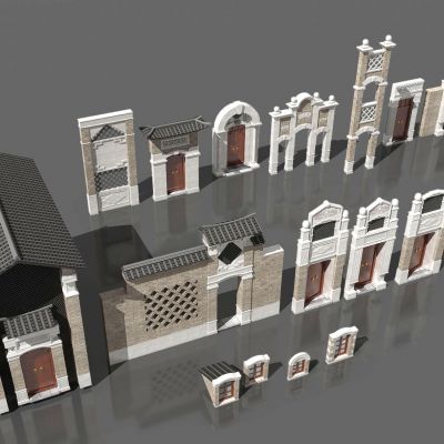 中式民国古建筑