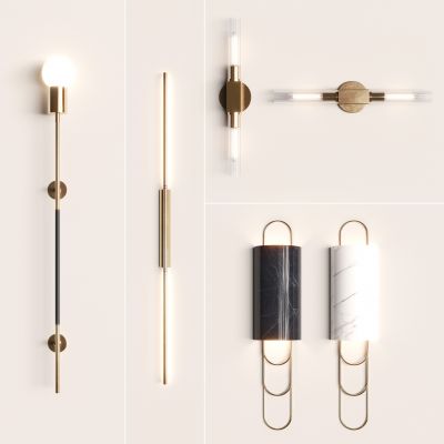 现代金属壁灯