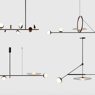 现代吊灯组合