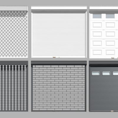 现代车库消防卷闸门