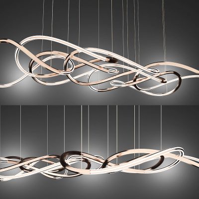 现代异形铁艺金属吊灯