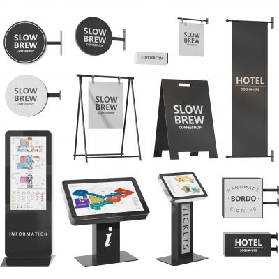 导视  路引  指示牌