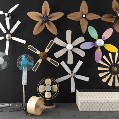 工业风风扇吊灯