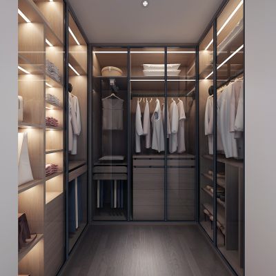 现代衣帽间