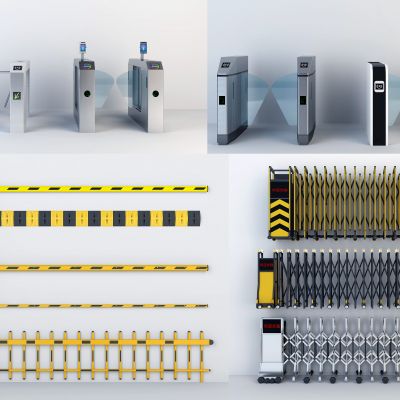 现代电动伸缩门