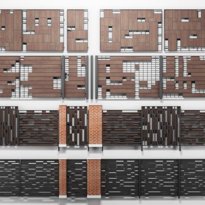 新中式铁艺围栏护栏