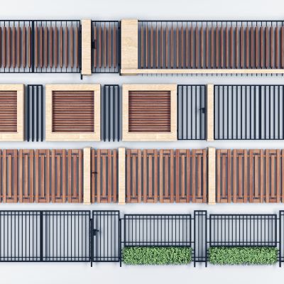 新中式铁艺栏杆护栏围栏