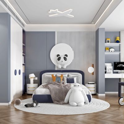现代儿童房,