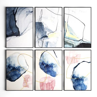 现代抽象装饰画