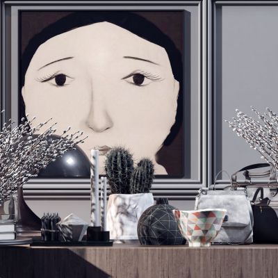 北欧饰品摆件花瓶组合