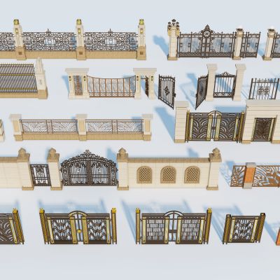 欧式铁艺栏杆护栏围栏