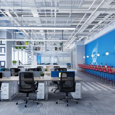 工业风LOFT办公室开场办公室